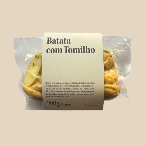 🌟 Batata aos Gomos com Tomilho | refrigerado | 1 pax