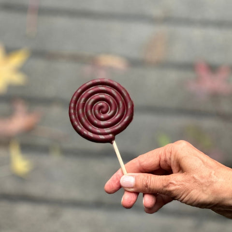 🎃 Lollipop de Chocolate Negro | un