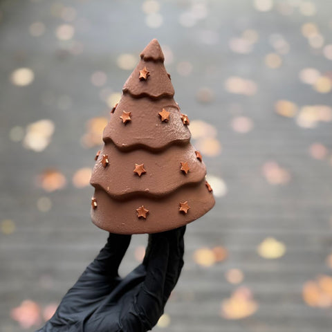 🌟 Árvore de Chocolate ao Vento | Recheio de Bombons