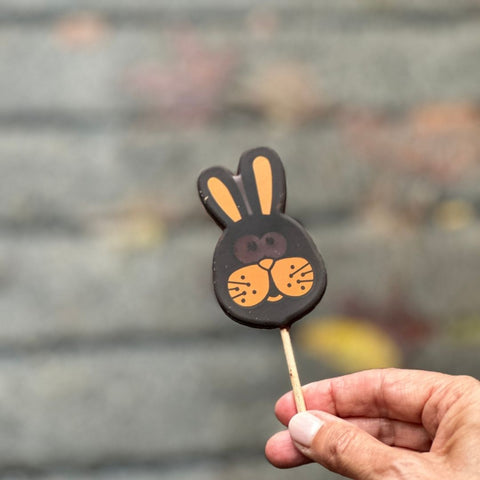 🎃 Lollipop de Chocolate Negro | un