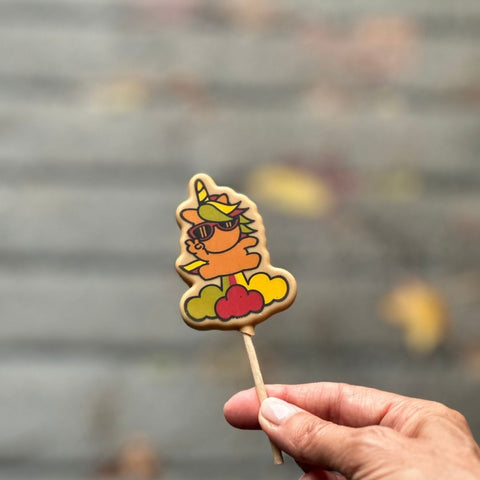 🎃 Lollipop de Chocolate Caramelo | un