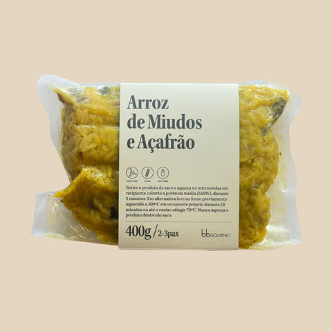 Arroz de Miúdos e Açafrão | refrigerado | 2-3 pax