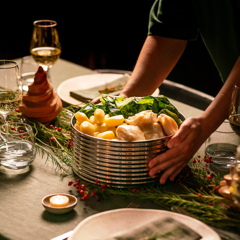 Monte a sua refeição de Ano Novo