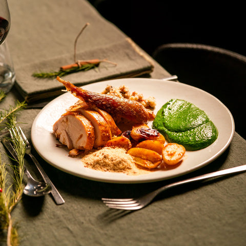 Monte o seu almoço de Natal